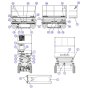 Decals -1 for Skyjack SJIII 3226 DC Scissor Lift