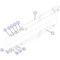Powered Extension Cylinder Assembly for Skyjack SJIII 3226 DC Scissor Lift