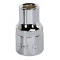 WallDrive Socket 10mm 1/2"Sq Drive Fully Polished Sealey Part No. SP1210