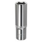 WallDrive Socket 17mm Deep 1/2"Sq Drive Fully Polished Sealey Part No. SP1217D