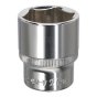 WallDrive Socket 27mm 1/2"Sq Drive Fully Polished Sealey Part No. SP1227