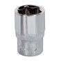 WallDrive Socket 12mm 1/4"Sq Drive Fully Polished Sealey Part No. SP1412