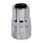 WallDrive Socket 10mm 3/8"Sq Drive Fully Polished Sealey Part No. SP3810