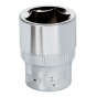 WallDrive Socket 15mm 3/8"Sq Drive Fully Polished Sealey Part No. SP3815