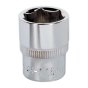 WallDrive Socket 16mm 3/8"Sq Drive Fully Polished Sealey Part No. SP3816