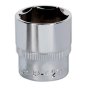 WallDrive Socket 21mm 3/8"Sq Drive Fully Polished Sealey Part No. SP3821