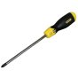 Cushion Grip Screwdriver Pozi PZ1 x 75mm by Stanley - 0-64-955