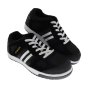 UK Size 10 Stanley Cody S1P Safety Trainers Black/White Stripe - Steel Toecap, Oil Resistant Sole