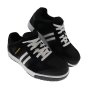 UK 7 Safety Trainers Black/White Stanley Cody SB Steel Toecap, Oil Resistant Sole
