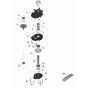 Gear Head Assembly for Stihl BTA 140 Auger