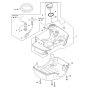 Fuel Tank Assembly for Stihl FS411C