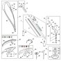 Stihl FSA200R Assembly Parts