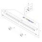 Drive Tube Assembly for Stihl FSA250 Cordless Trimmer