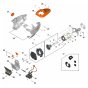 Motor Housing Assembly for Stihl HLA 150 B Hedgetrimmer