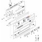 Drive Tube Assembly for Stihl HLA 150 B Hedgetrimmer