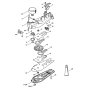 Gear Head Assembly for Stihl HS86R Hedgetrimmer