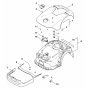 Machine Cover Assembly for Stihl iMOW 4.0 Mower