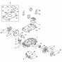 Lower Housing, Chassis Assembly for Stihl iMOW 4.0 Mower