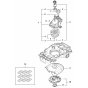 Mowing Deck, Height Adjustment Assembly for Stihl iMOW 4.0 Mower