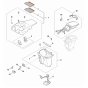 Electronic Module Assembly for Stihl MSA 300 R Chainsaw