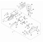 Handle Housing Assembly for Stihl MSA 300 R Chainsaw
