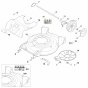 Housing, Rear Axle Assembly for Stihl RM 2.0 RT Mower
