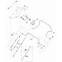 Handle Assembly (Upper Part) for Stihl RM 650 V Mower