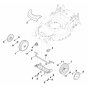 Front Axle Cover Housing Assembly for Stihl RM 650 V Mower