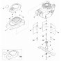 Engine Blade Assembly for Stihl RM 650 V Mower