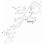 Handle Assembly (Lower Part) for Stihl RM 655 RS Mower