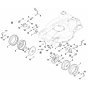 Front Wheel Housing Assembly for Stihl RM 756 YC Mower