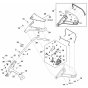 Handle Assembly for Stihl RMA 443.3 V Mower
