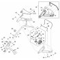 Handle Assembly for Stihl RMA 448.3 V Mower