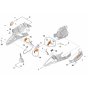Handle Housing Assembly for Stihl TSA 350 Disc Cutter