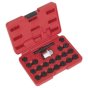 Locking Wheel Nut Key Set 22pc - BMW Sealey Part No. SX207