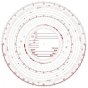 TachoDisc T1/T2 - 125 kph (Pear Shaped Hole) - Box of 100