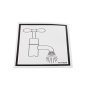 Decal Water for Terex Machines - OEM No. T107929
