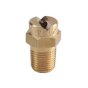 Brass Low Pressure Nozzle - 1/8"M - V-TUF Pressure Washer Parts - T12.1166