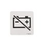 Battery Disconnect Decal for Terex TA3, TA3S, TA3H, TA3SH Dumpers - OEM No. T120202