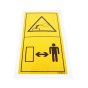 Decal Hot Exhaust for Terex MBR71 HD Roller - T163207