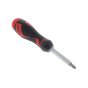 6 Piece Ratchet Driver and Bit Set - 1/4in, Slotted, Phillips, Pozidriv