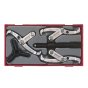 Puller Set 2 In 1 with 130mm Max Jaw Width by Teng Tools - TT804