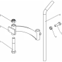 Support Legs for Husqvarna TF 435