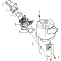 Starter Assembly for Husqvarna