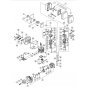Engine for Tanaka THB260PF