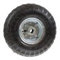 Jockey Wheel Spare 260 x 80mm Pneumatic, 20mm Bore, Steel Rim - Maypole