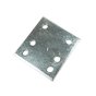 102mm (4inch) Drop Plate - 6 Hole Zinc Plated fits Flange Tow bar