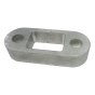 1/2" Spacer Block 90mm Hole Centres for 50mm Tow Ball - TR234