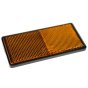 Amber Side Reflector 100x50mm -Self Adhesive Fixing