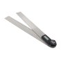 300mm Digital Angle Rule - 0° to 360° Range, Stainless Steel, Metric and Imperial